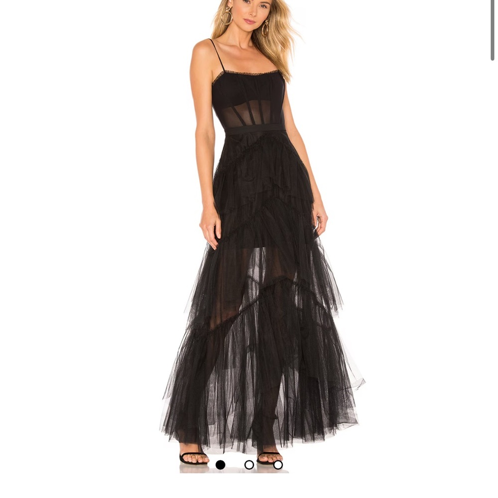 BCBGMaxAzria Black Maxi Dress